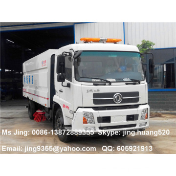 DONGFENG 4x2 Antriebsrad 10cbm Staubsauger LKW mit Kehrmaschine zum Verkauf